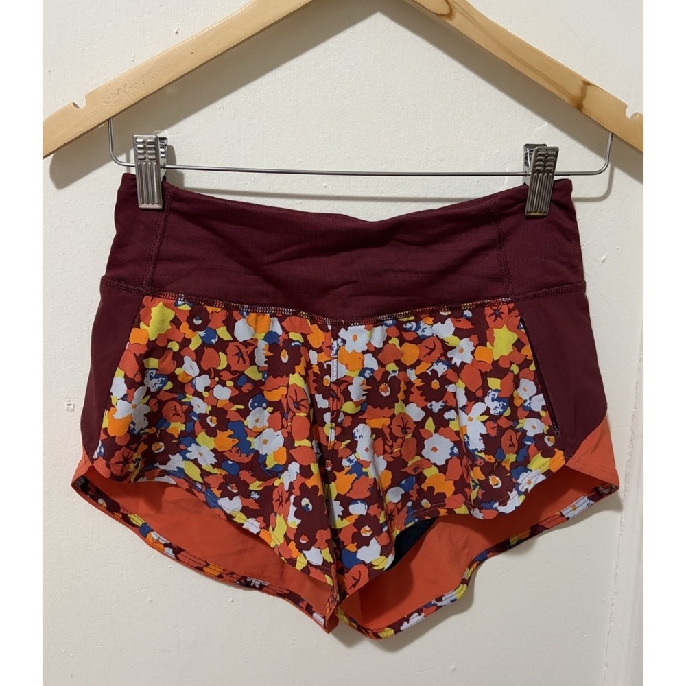Outdoor Voices Hudson Shorts "Paprika Blooms"‎ Floral Print Size XS